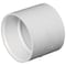 Charlotte Pipe And Foundry Charlotte Pipe Schedule 40 6 in. Hub X 6 in. D Hub PVC Coupling 1 pk PVC00100 1600 - alternate 1